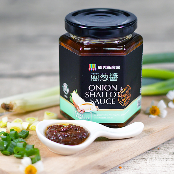 毓秀私房酱蔥葱酱 Sauz Onion Shallot Sauce 250g 